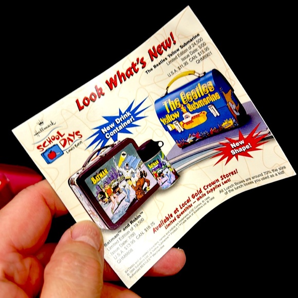 - Retro  2000  Hallmark Keepsake “The JETSONS “ 2 piece lunch box orname… - Picture 15 of 15